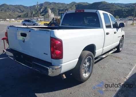 2007 Dodge Ram 1500 Slt из США, поврежденный, VIN 1D7HA18N87J522553